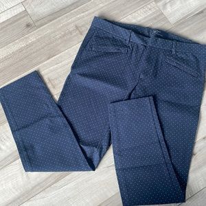 Gap Blue Polkadot Pant